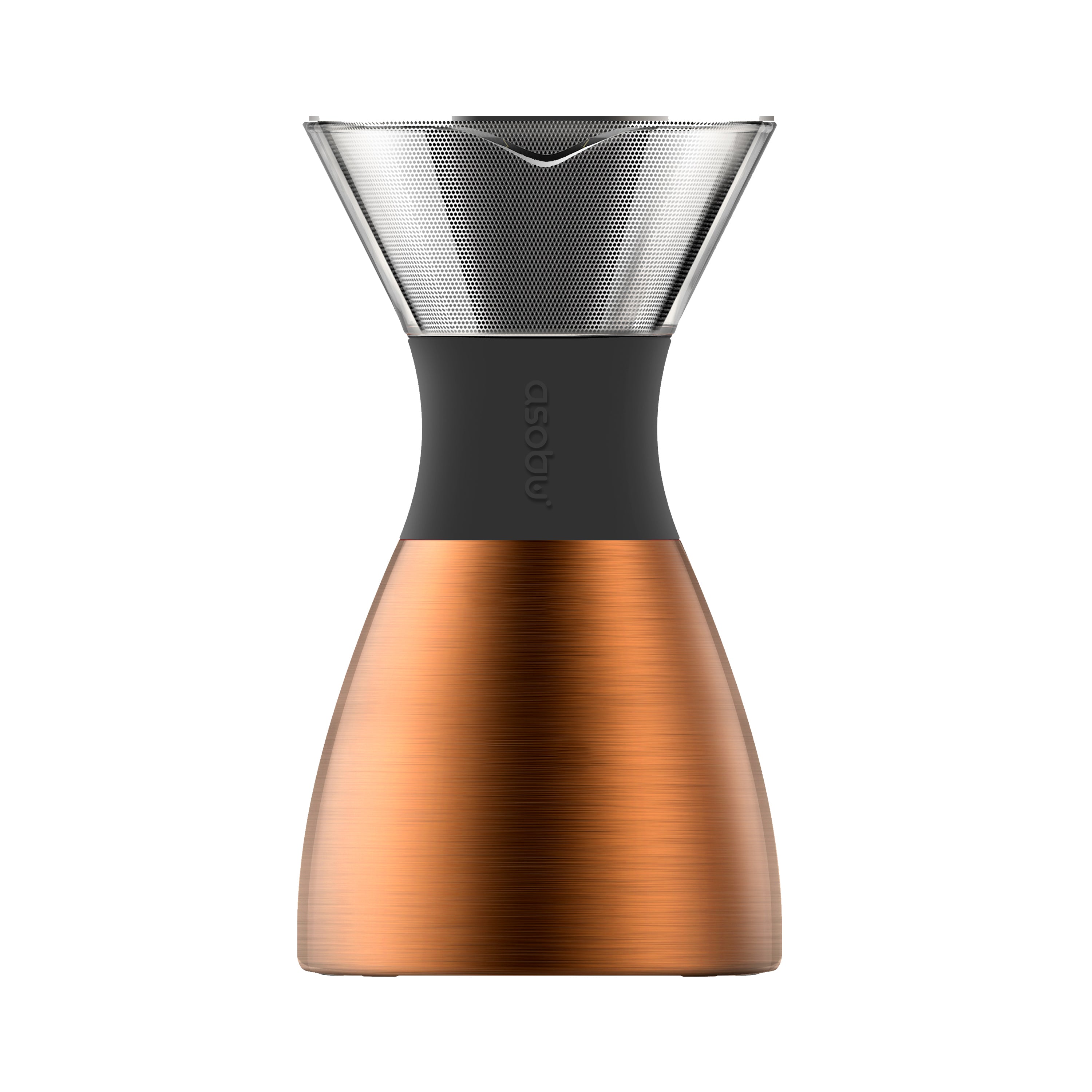 Asobu - Pour Over Filterkaffeebereiter Kupfer Schwarz Asobu - Pour Over Filterkaffeebereiter Kupfer Schwarz